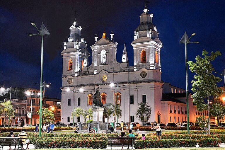 Imagem da catedral de Belém, ponto estratégico para revolta da cabanagem.
