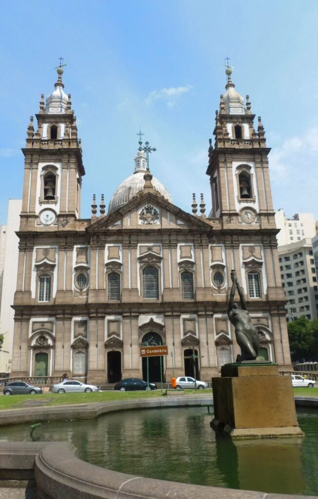Fachada da igreja da candelária